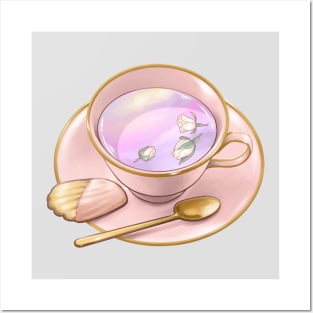 Rose Tea Posters and Art